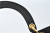 Authentic Christian Dior Cannage Hand Bag Nylon Black CD 4458D