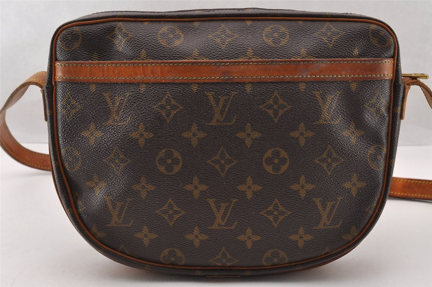 Authentic Louis Vuitton Monogram Jeune Fille GM M51225 Shoulder Cross Bag 4458I