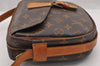 Authentic Louis Vuitton Monogram Jeune Fille GM M51225 Shoulder Cross Bag 4458I