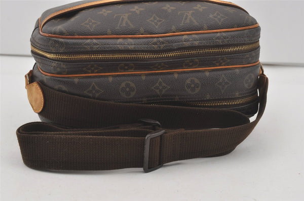 Authentic Louis Vuitton Monogram Reporter PM Shoulder Cross Bag M45254 LV 4459I