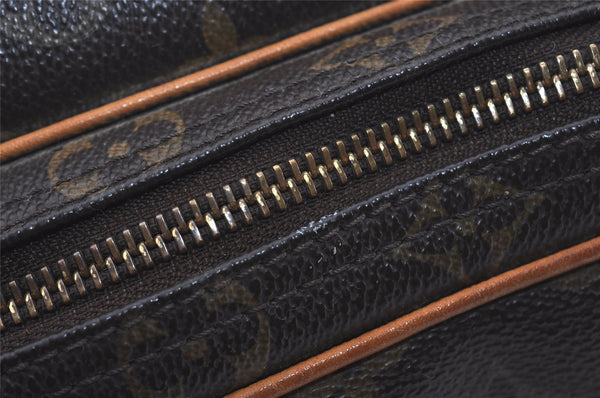 Authentic Louis Vuitton Monogram Reporter PM Shoulder Cross Bag M45254 LV 4459I