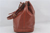Authentic Louis Vuitton Epi Noe Shoulder Bag Brown M44028 LV 4461E