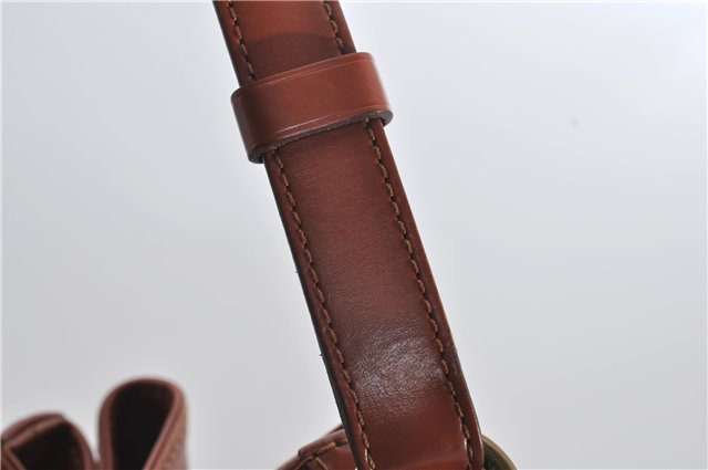 Authentic Louis Vuitton Epi Noe Shoulder Bag Brown M44028 LV 4461E