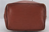 Authentic Louis Vuitton Epi Noe Shoulder Bag Brown M44028 LV 4461E