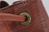 Authentic Louis Vuitton Epi Noe Shoulder Bag Brown M44028 LV 4461E
