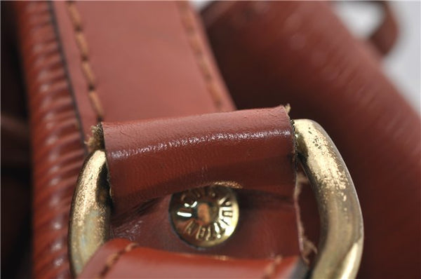Authentic Louis Vuitton Epi Noe Shoulder Bag Brown M44028 LV 4461E