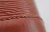 Authentic Louis Vuitton Epi Noe Shoulder Bag Brown M44028 LV 4461E