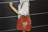 Authentic Louis Vuitton Epi Noe Shoulder Bag Brown M44028 LV 4461E