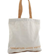 Authentic Louis Vuitton Fondation Exclusive Shoulder Tote Bag Canvas White 4461I