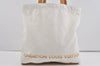Authentic Louis Vuitton Fondation Exclusive Shoulder Tote Bag Canvas White 4461I