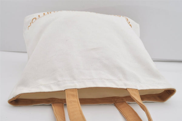 Authentic Louis Vuitton Fondation Exclusive Shoulder Tote Bag Canvas White 4461I