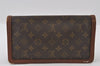 Authentic Louis Vuitton Monogram Pochette Dame PM Clutch Bag Old Model LV 4462I