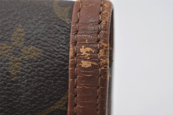 Authentic Louis Vuitton Monogram Pochette Dame PM Clutch Bag Old Model LV 4462I