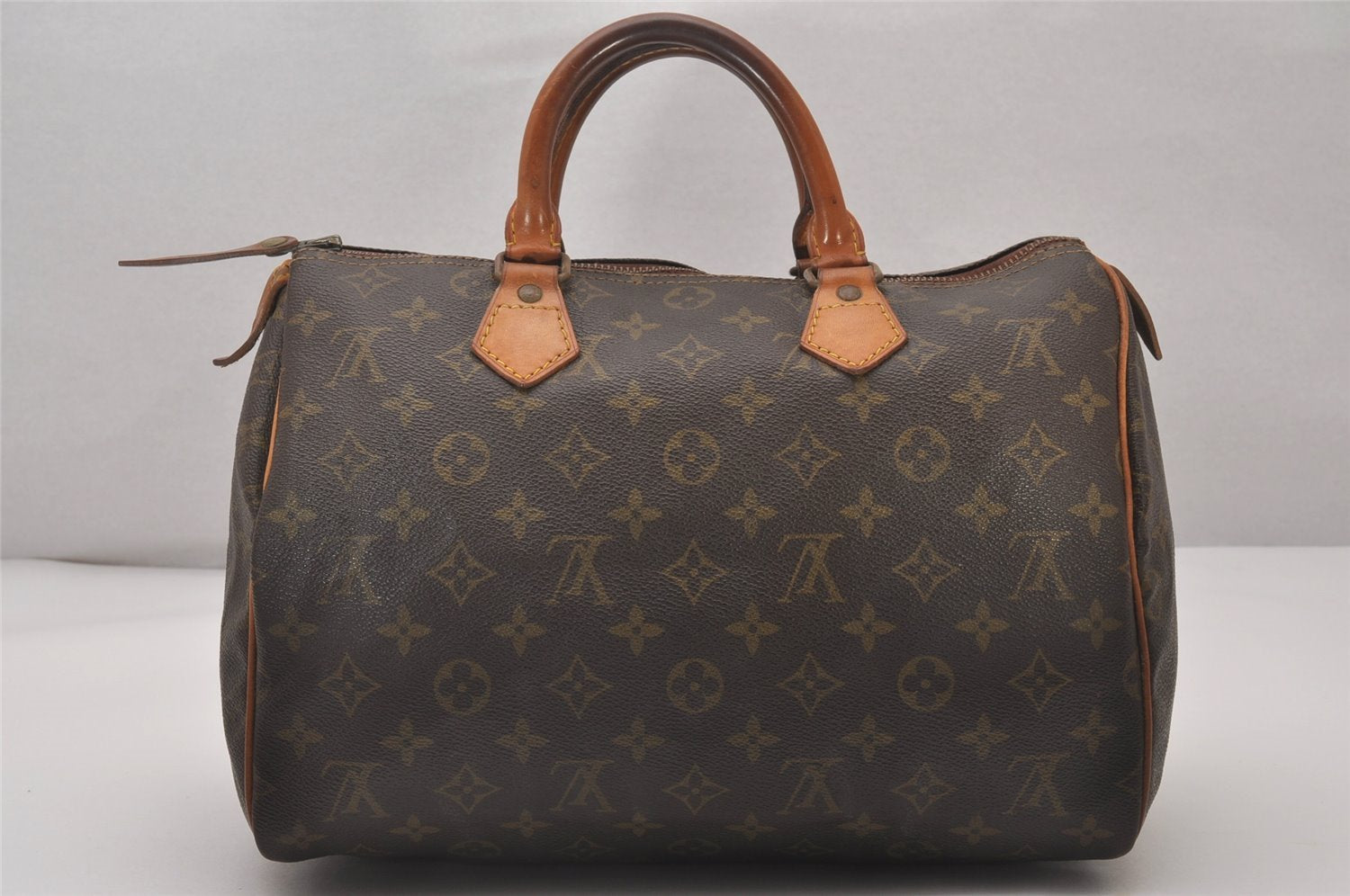 Authentic Louis Vuitton Monogram Speedy 30 Hand Boston Bag Old Model LV 4463I