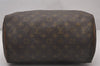 Authentic Louis Vuitton Monogram Speedy 30 Hand Boston Bag Old Model LV 4463I