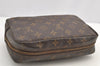 Auth Louis Vuitton Monogram Trousse Toilette 23 Clutch Hand Bag M47524 LV 4465I