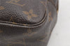 Auth Louis Vuitton Monogram Trousse Toilette 23 Clutch Hand Bag M47524 LV 4465I