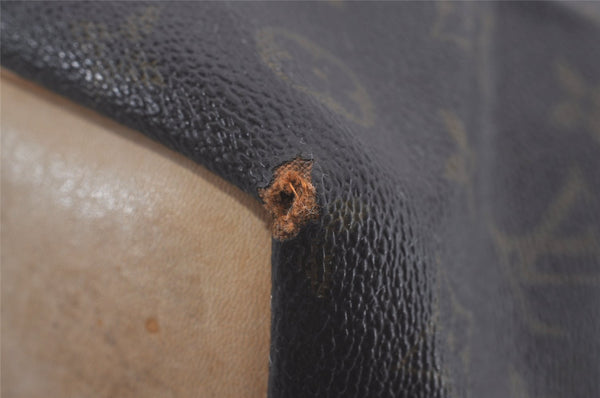 Authentic Louis Vuitton Monogram Petit Noe M42226 Shoulder Drawstring Bag 4468I