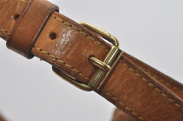 Authentic Louis Vuitton Monogram Petit Noe M42226 Shoulder Drawstring Bag 4468I