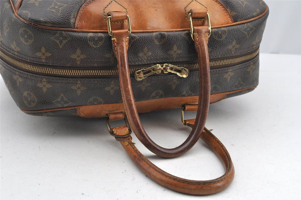 Authentic Louis Vuitton Monogram Deauville Hand Bag M47270 LV 4469I