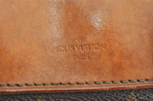Authentic Louis Vuitton Monogram Deauville Hand Bag M47270 LV 4469I