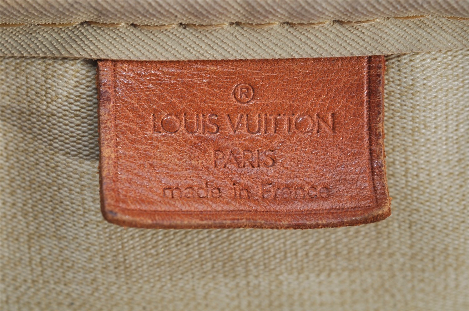 Authentic Louis Vuitton Monogram Deauville Hand Bag M47270 LV 4469I