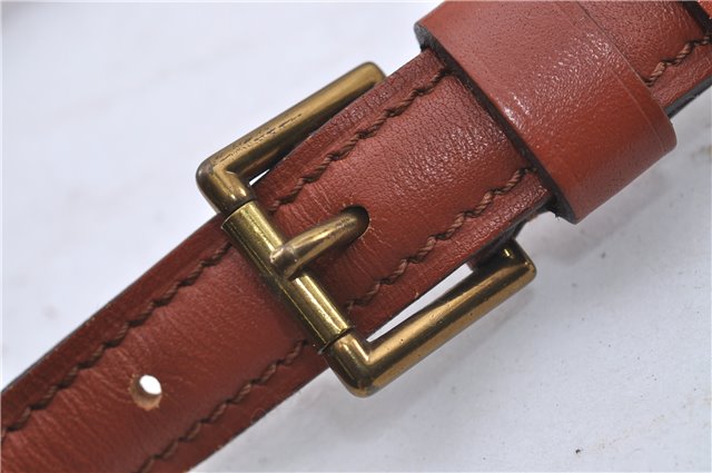 Authentic Louis Vuitton Epi Saint Cloud GM Shoulder Bag Brown LV 4471D