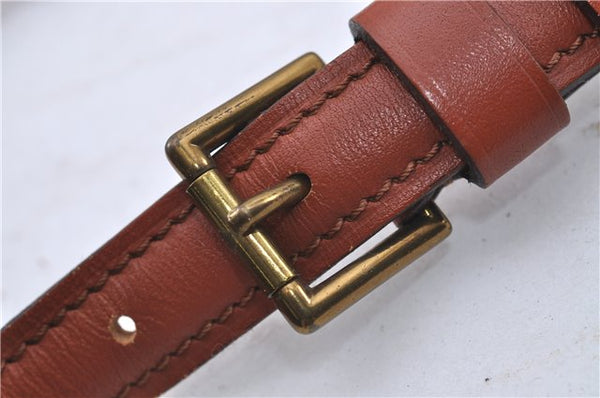 Authentic Louis Vuitton Epi Saint Cloud GM Shoulder Bag Brown LV 4471D