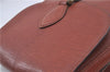 Authentic Louis Vuitton Epi Saint Cloud GM Shoulder Bag Brown LV 4471D