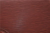 Authentic Louis Vuitton Epi Saint Cloud GM Shoulder Bag Brown LV 4471D