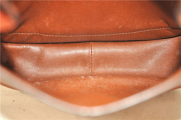 Authentic Louis Vuitton Epi Saint Cloud GM Shoulder Bag Brown LV 4471D