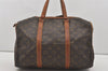 Authentic Louis Vuitton Monogram Sac Souple 35 Boston Bag Old Model Junk 4471I