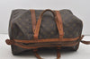 Authentic Louis Vuitton Monogram Sac Souple 35 Boston Bag Old Model Junk 4471I