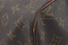 Authentic Louis Vuitton Monogram Sac Souple 35 Boston Bag Old Model Junk 4471I