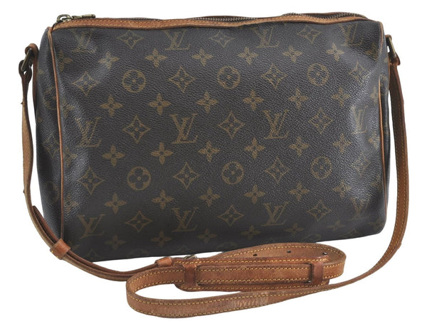 Auth Louis Vuitton Monogram Tulleries MM Shoulder Cross Bag M51348 Junk LV 4473B