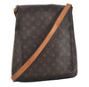Authentic Louis Vuitton Monogram Musette Shoulder Cross Body Bag M51256 LV 4473I