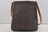 Authentic Louis Vuitton Monogram Musette Shoulder Cross Body Bag M51256 LV 4473I