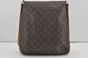 Authentic Louis Vuitton Monogram Musette Shoulder Cross Body Bag M51256 LV 4473I