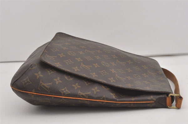 Authentic Louis Vuitton Monogram Musette Shoulder Cross Body Bag M51256 LV 4473I
