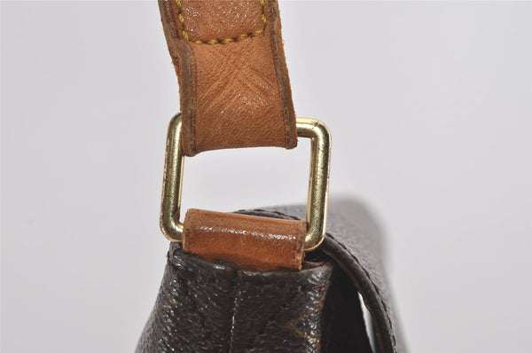 Authentic Louis Vuitton Monogram Musette Shoulder Cross Body Bag M51256 LV 4473I