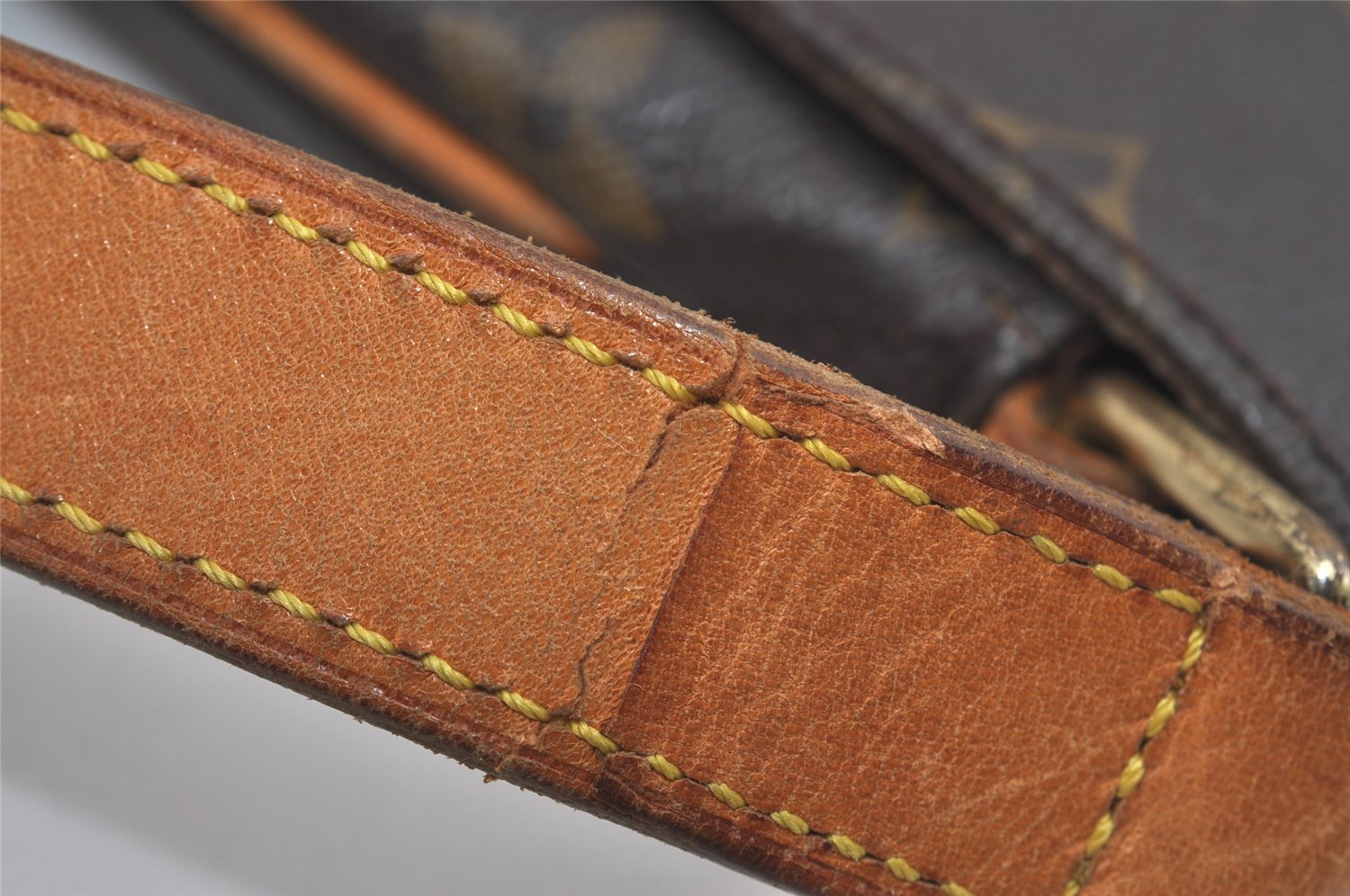 Authentic Louis Vuitton Monogram Musette Shoulder Cross Body Bag M51256 LV 4473I