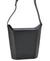 Authentic Louis Vuitton Epi Sac Seau Shoulder Bag Black M80161 LV 4474D