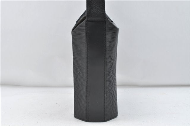 Authentic Louis Vuitton Epi Sac Seau Shoulder Bag Black M80161 LV 4474D