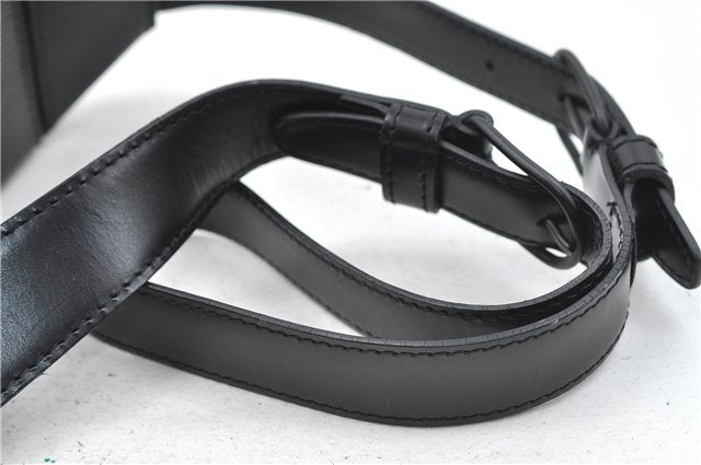 Authentic Louis Vuitton Epi Sac Seau Shoulder Bag Black M80161 LV 4474D