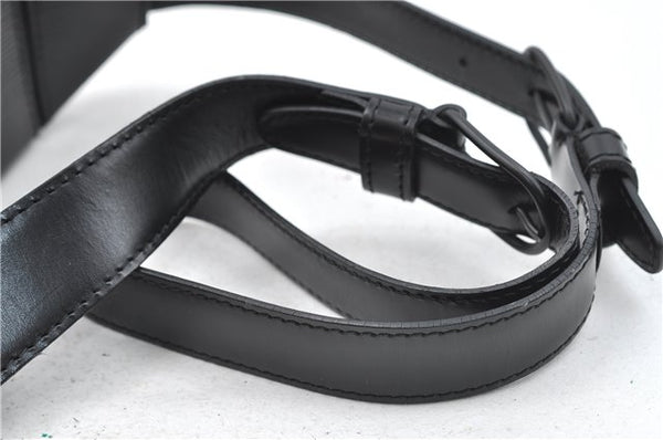 Authentic Louis Vuitton Epi Sac Seau Shoulder Bag Black M80161 LV 4474D