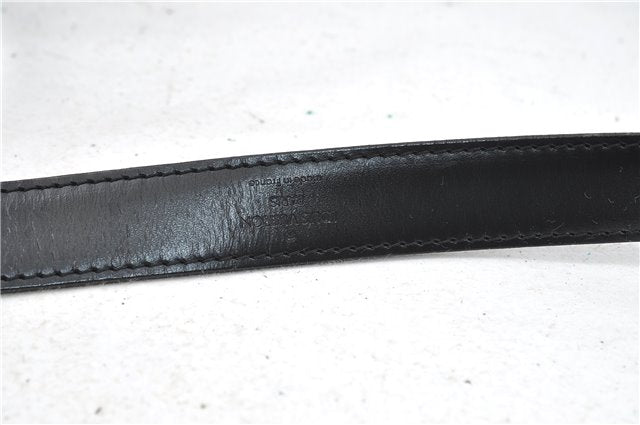 Authentic Louis Vuitton Epi Sac Seau Shoulder Bag Black M80161 LV 4474D