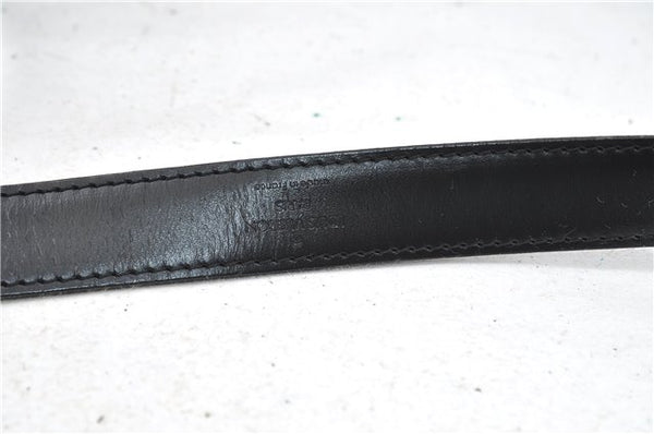 Authentic Louis Vuitton Epi Sac Seau Shoulder Bag Black M80161 LV 4474D