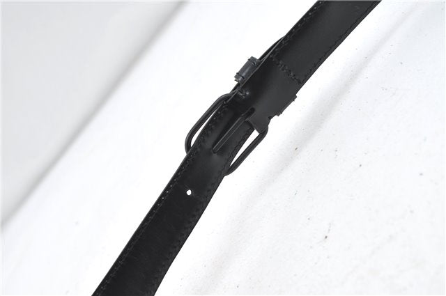 Authentic Louis Vuitton Epi Sac Seau Shoulder Bag Black M80161 LV 4474D