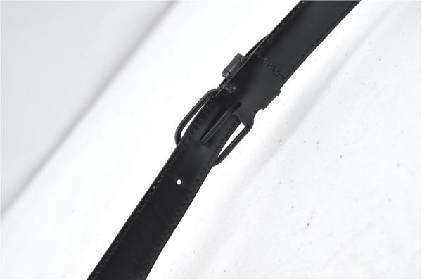 Authentic Louis Vuitton Epi Sac Seau Shoulder Bag Black M80161 LV 4474D