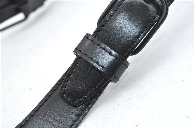 Authentic Louis Vuitton Epi Sac Seau Shoulder Bag Black M80161 LV 4474D